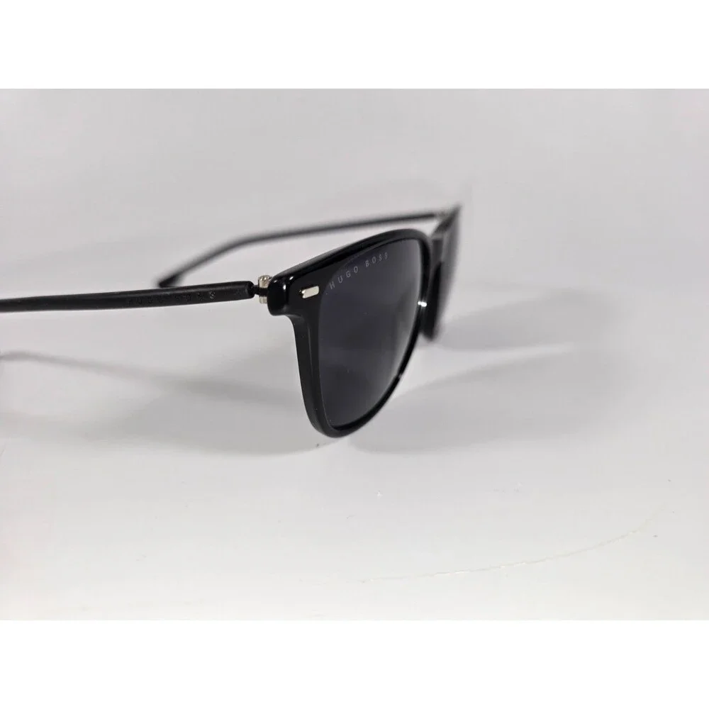 BOSS Hugo Boss Black/Gray Soft Square Polarized Sunglasses